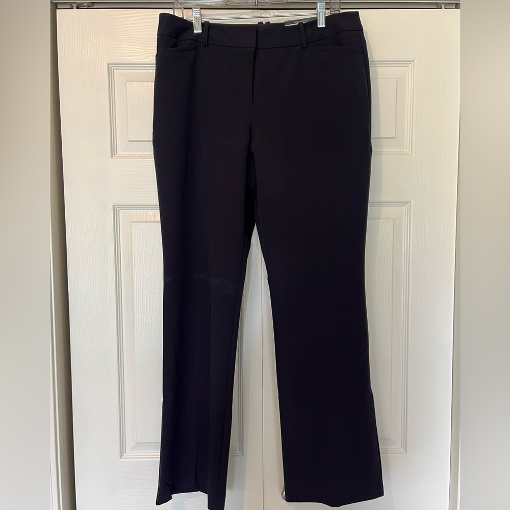 NWT Worthington Navy Modern Fit Barely Bootcut Pants